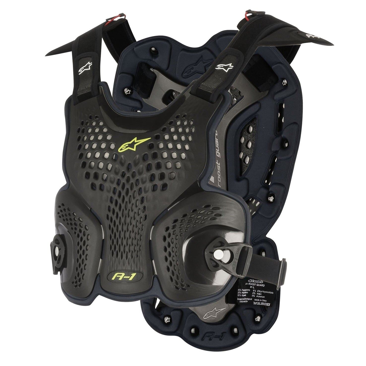 Alpinestars 2024 A-1 Roost Guard Black Anthracite